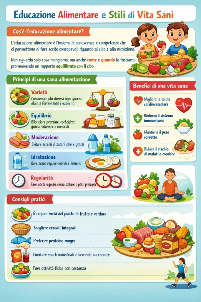 consulenza pratica di educazione alimentare ad Argenta